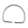 thumbnail image 1 of Hebilla metálica en forma de D para cinturones de tela, accesorios, repuesto, anillo conector para L, 1 of 9