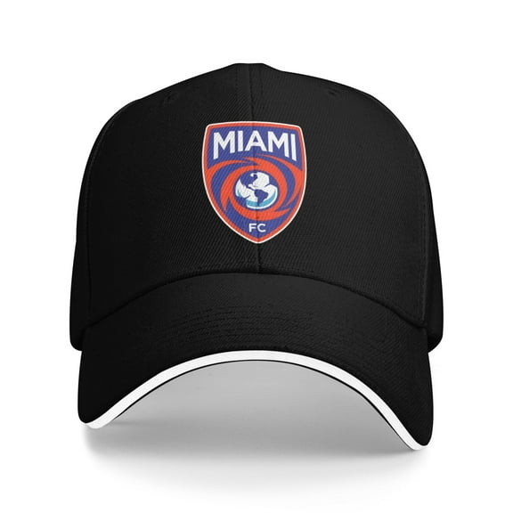 Miami Fc Hat Adjustable Sandwich Bill Trucker Cap For Daily & Outdoor Use