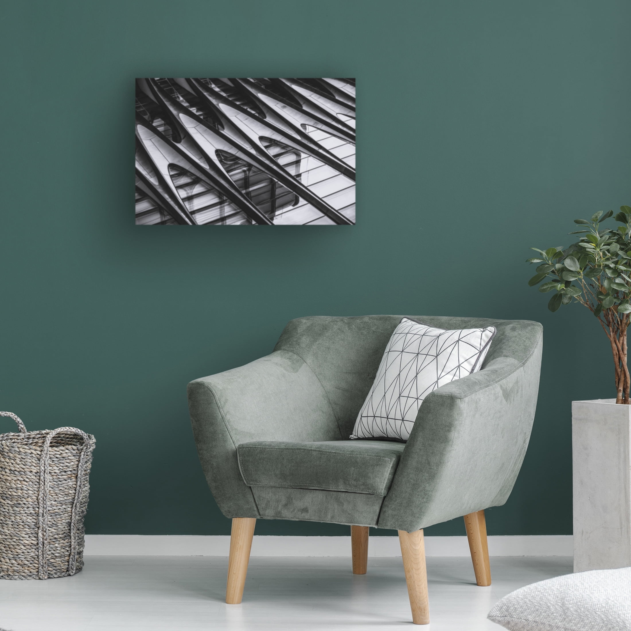 Canvas Wall Art - Marco Tagliarino 'High Lane Snapshot' Wall Art for Living Room, Bedroom, or Office D?cor by Trademark Fine Art - 32 x 22 Inches