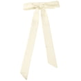 thumbnail image 1 of Bufanda flaca de mujer Color sólido Bufandas largas puras Pañuelo para el cuello Beige 196*5cm/77.17*1.97 inches(L*W), 1 of 5
