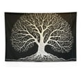 thumbnail image 5 of Chilfamy  Tree Tapestry for Bedroom, Tree of Life Tapestry Wall Hanging,Black and White Tapestry for Living Room 60x40in, 5 of 7