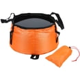 thumbnail image 2 of Cubo plegable plegable con lavabo de transporte Contenedor de agua Baño de pies plegable naranja Zulema cubo plegable, 2 of 8