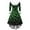 Army Green, variant on Christmas Party Printed Dresses for Women Vintage Christmas Midi Dress Casual Dresses Cocktail Dress Party Festive Dresses for Fall and Winter Holidays,Army Green,L