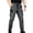 Dark Gray, variant on Zpanxa Mens Jogger Pants Nylon Tactical Cargo Jogger Pants with Drawstring Waist and Multi Pockets