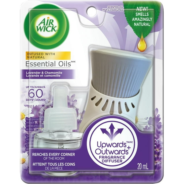 Air Wick Scented Oil Lavender & Chamomile, 1 Gadget + 1 Refill, 20 milliliter