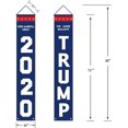 thumbnail image 4 of Bandera de Trump 2020 - No More Bull Keep America Great Large Banners Outdoor Yard Sign - Donald Trump For President - Paquete de 2,11 Feliz Sencillez, 4 of 4