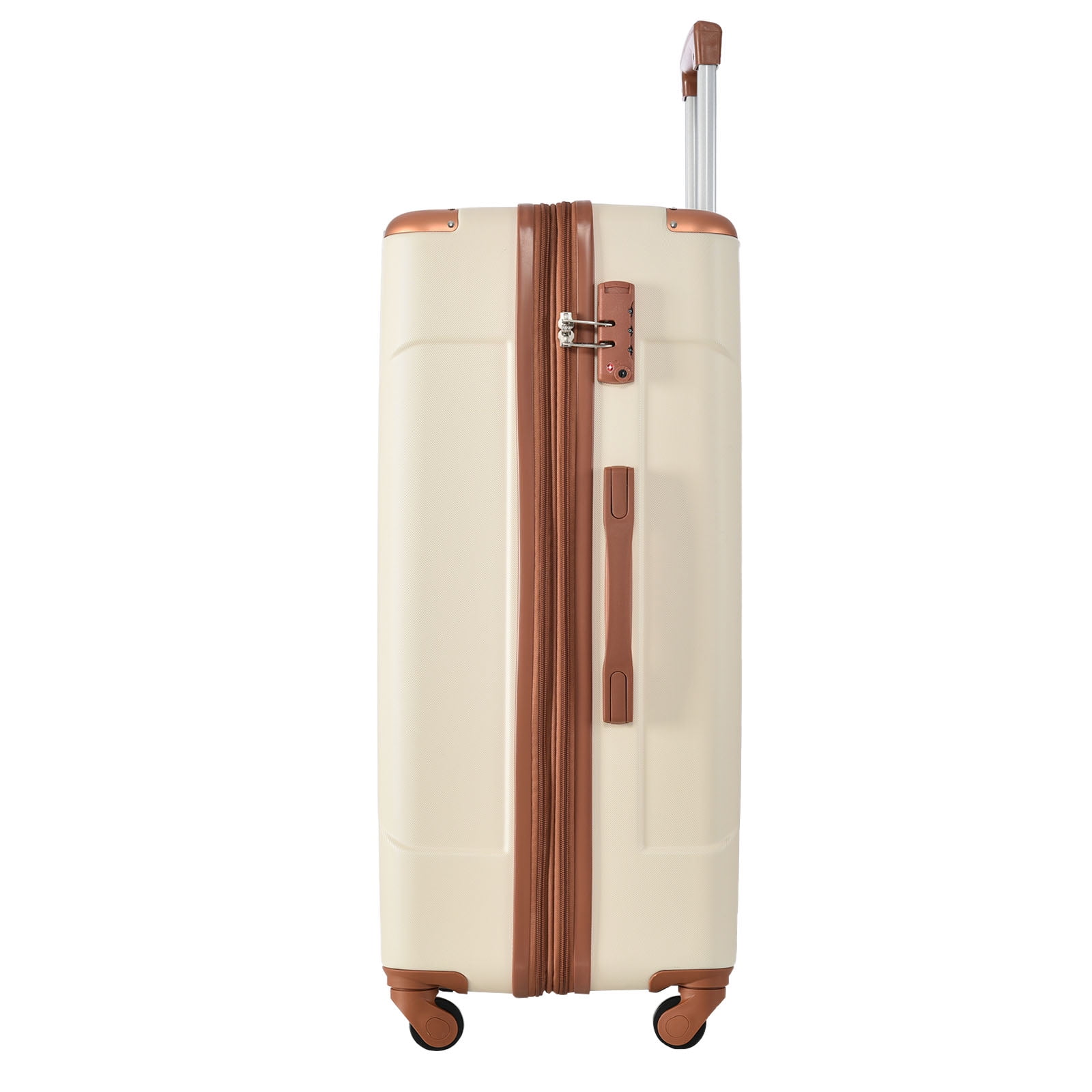Carry on Luggage 24 inch, ABS+PC Lightweight 65L Capacity Hardshell Suitcase with TSA Lock & Wheels for Travel Trip