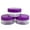 Purple, variant on Beauticom 40 Pieces High Quality 10 Gram 10 ml (0.3 oz) Plastic Clear Round Cream Lotion Beauty Sample Jars with Teal Lids