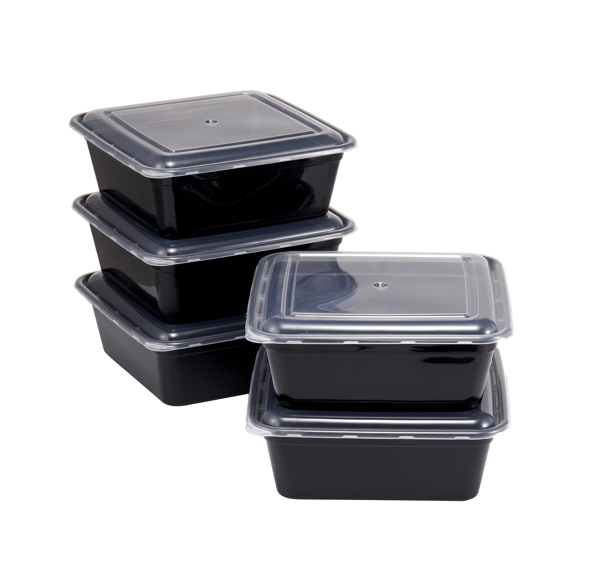 Mainstays 10 Piece 8 Cup Tall Square Meal Prep Food Storage Container