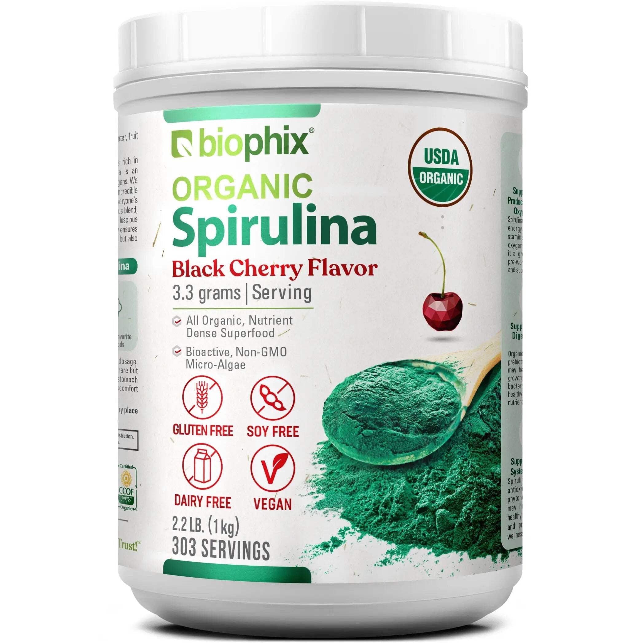 Terra-Kai Organics JUCE Super Fruit & Veggie Blend Powder - Garden Berry Flavor, 64 Organic Superfoods, 30 Servings, USDA Organic & Vegan
