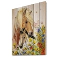 thumbnail image 1 of Design Art - Cheval et Poulain avec Prairie, 1 of 5