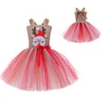 thumbnail image 5 of Gpaecead Christmas Tutu Dress For Girls Tulle Princess Birthday Party Dress For Toddler Girls Prom Ball Gown Multicolor, 5 of 8