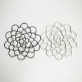 thumbnail image 5 of Arreglo floral con diseño de plancha de horno lacada, soporte decorativo para plancha de horno, decoración moderna y elegante para cocina, marco de metal plegable y portátil, acabado lacado, 5 of 5