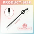 thumbnail image 2 of 12pcs Rollerball Pens 1.0mm, Musical Note Ball Point Pens Black Liquid Gel Ink Music Novelty Smooth Writing for Home Office Gifts, Black, 2 of 5