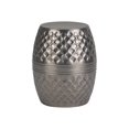 thumbnail image 1 of Simpli Home Ramey - table d'Appoint - Ronde - Argent antique - base Argent antique, 1 of 6