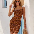 thumbnail image 3 of Robe à Bretelles en Haricots Cuits Robes d'Été Femme 2024 Robe pour Femmes 2024, 3 of 4