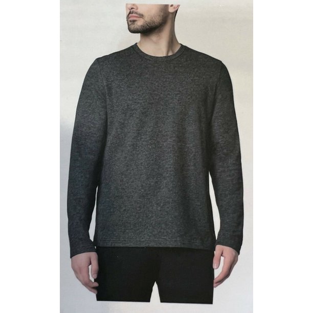 Mondetta Men Outdoor Project Long Sleeve Sweater (Charcoal, Small