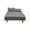 Grey, variant on Solid Fitted Sheet For Four Piece Pocket Microfiber Soft And Easy Care 1% Like Feel Modern Audience Sheet Set Microfiber Fitted Sheet Tee Shirt Sheets Dark Sheets Soft Sheets Pocket Flannel Air