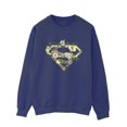 thumbnail image 1 of DC Comics Mens Superman My Mum My Hero Sweatshirt, 1 of 3