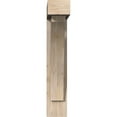 thumbnail image 2 of Ekena Millwork 5 1/2"W x 22"D x 30"H Thorton Block Smooth Bracket w/ Offset Brace, Douglas Fir, 2 of 25