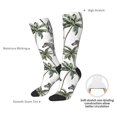 thumbnail image 4 of Sikiie Palm Trees Zebra Knee Socks, High Socks Long Stretchy Sock Women Knee High Stocking, Long Socks for Women, 4 of 6