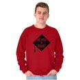 thumbnail image 5 of Grad Never A Doubt Graduation Cap Sweatshirt for Men or Women Brisco Brands 2X, 5 of 6