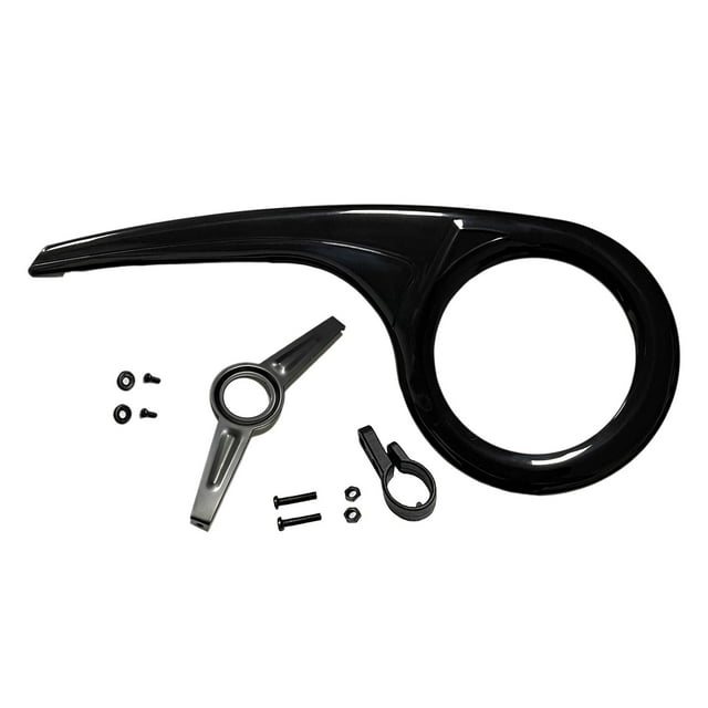 Almencla Protège-Chaîne de Vélo Portable pour Accessoires de Conduite en Extérieur BlackTail Fix