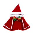 thumbnail image 1 of disfraces de perro navideño con gorro de perrito L Gloria Capa de disfraces de perro de Navidad, 1 of 9