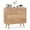 Natural, variant on Costway 4 Drawer Dresser for Bedroom Wide Chest of Drawers with Metal Guide Rails Natural