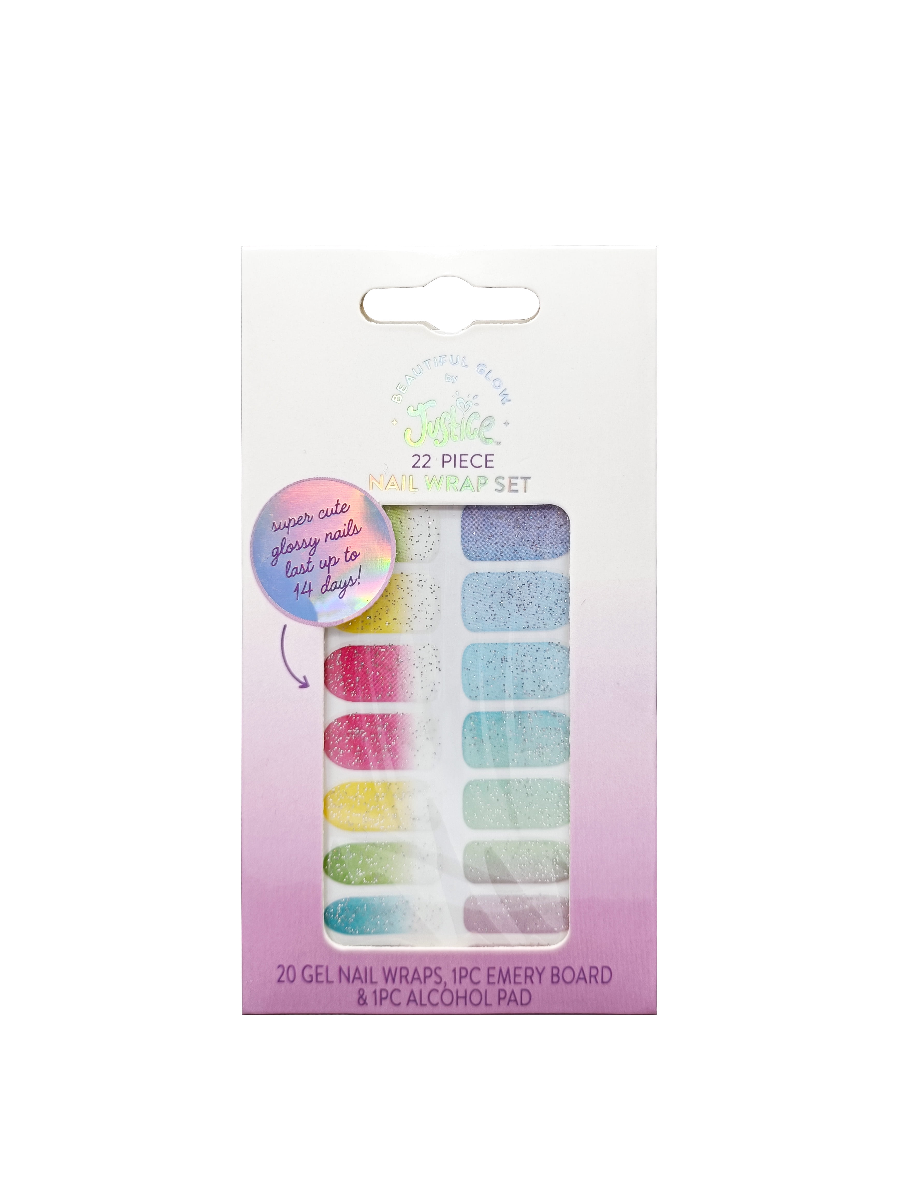 Justice Nail Wrap Set