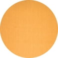 thumbnail image 1 of Ahgly Company Indoor Round Abstract Orange Contemporary Area Rugs, 8' Round, 1 of 1