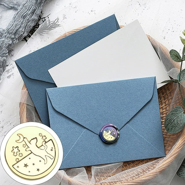 IMENGL Animal Seal Stamp With Brass Head For Envelopes Wedding Invitations Decorations And Dogs Waxed Number Stamp,Stamp Set for Kids,Preschool Valentines,Soccer Set for Kids Ages 2-5,Kids Stamp Set