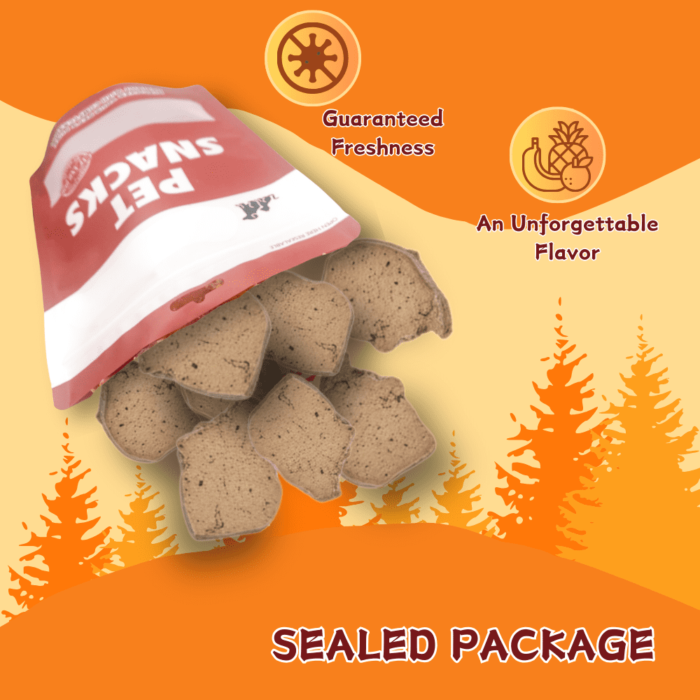 Tender Touch Freeze-Dried Beef Liver Dog Treats, Nutrient-Rich and High-Protein Single Ingredient Snack for All Breeds, All-Natural,14.11 Ounce