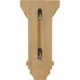thumbnail image 4 of Ekena Millwork 6"W x 6 3/4"D x 12"H Large Jefferson Wood Corbel, Red Oak, 4 of 18