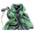 thumbnail image 4 of CAILDANL Cotton Silk Scarf Elegant Soft Wraps Color Shade Scarves for Women, 4 of 7