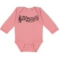 thumbnail image 3 of Inktastic Music Staff Musical Boys or Girls Long Sleeve Baby Bodysuit, 3 of 5