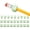 Light Green, variant on Numbered Pencil Toppers, Reusable Classroom Pencil Number Labels, Silicone Pencils Tracking Markers for Teacher, Students, Supply Stations and School Organization (Dark Blue, 1-30 Set)
