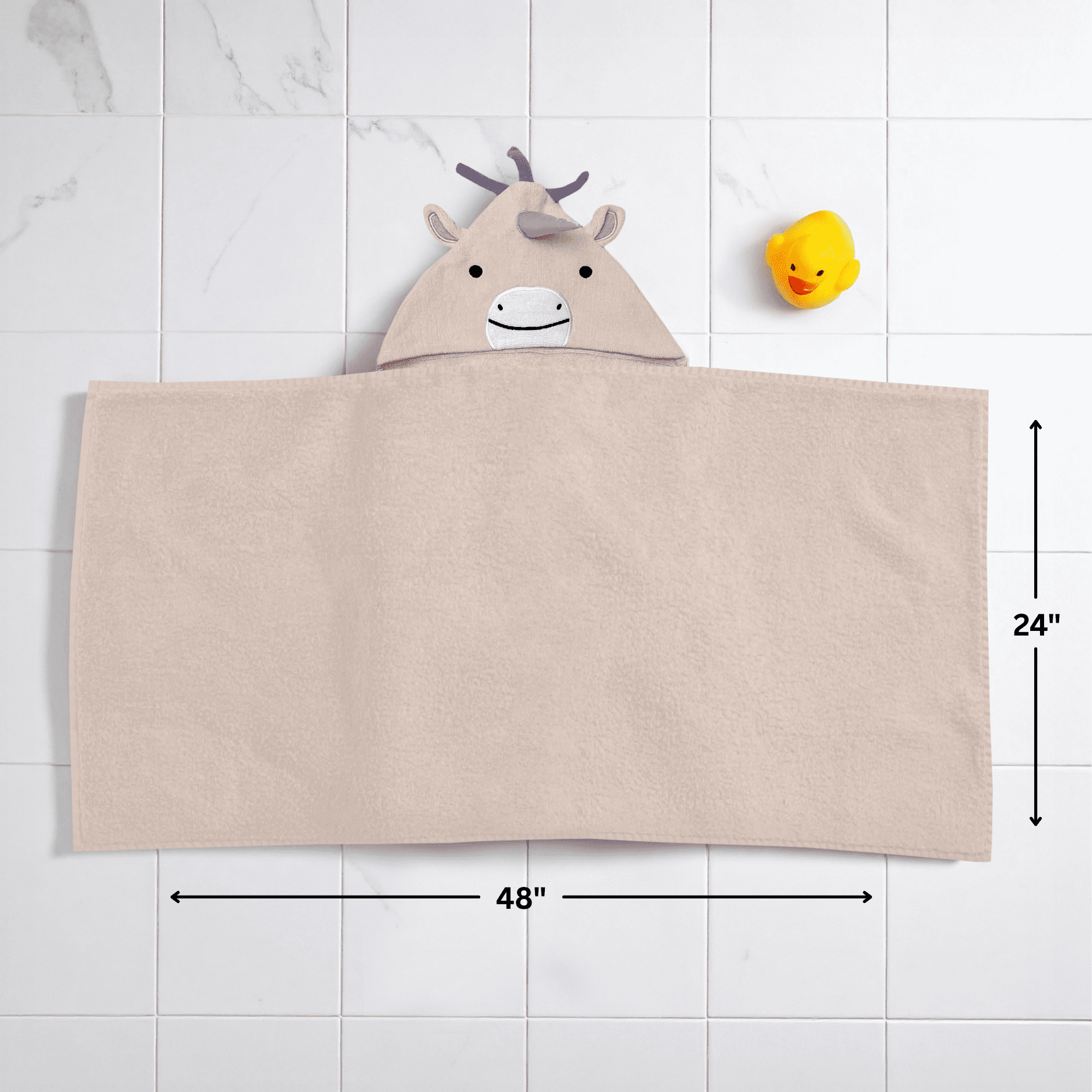 Mainstays Kids Hooded Towel, Unicorn