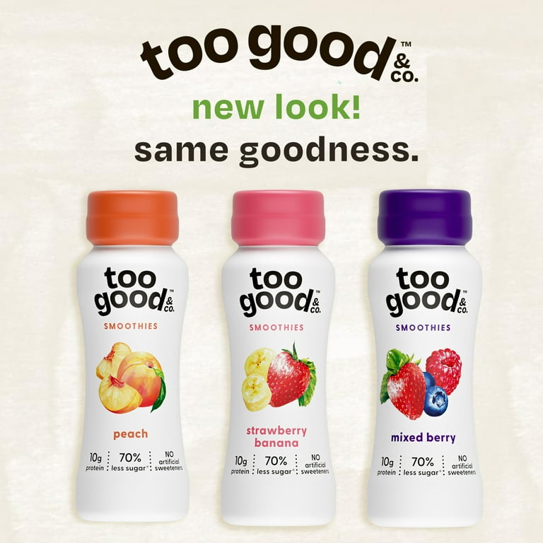 Too Good & Co. Mixed Berry Yogurt-Cultured Dairy Drink 70 Calories