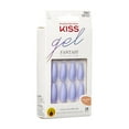 thumbnail image 2 of KISS Gel Fantasy Ready-to-Wear Press-On Sculpted Gel Nails, “Night After”, Long, Purple, High Arch Nail Kit with Pink Gel Nail Glue, Manicure Stick, Mini Nail File, and 28 Fake Nails E22, 2 of 3