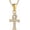Gold, variant on Dainty Cross Necklace for Women Cubic Zirconia Ankh Cross Necklace Gift for Women