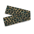 thumbnail image 7 of Yayeee Table Runner 70 inches Long for Home Kitchen Rectangle Dining Table Holiday Party Decoration, Green Leopard Pattern, 7 of 7