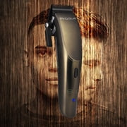 Stylecraft Rogue Professional 9V Microchipped Magnetic Motor Cordless Hair Clipper, 5 Guards, Matte Gunmetal