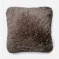 thumbnail image 1 of Loloi 22" Carré Polyester Coussin en Taupe, 1 of 1