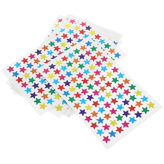 Colorful Star Sticker 960Pcs 1cm Self- Adhesive Sparkle Star Stickers Removable Star Labels for Cards Scrapbooking Home Decor