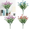 thumbnail image 4 of Artificial Flowers*1 Bunch Clearance! Artificial Hanging Flowers Plant Vine Faux Flowers for Garden Yard Porch Patio Wedding Wall Home Outdoor Decoration, 4 of 4