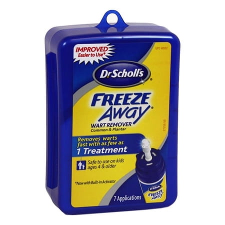 Dr. Scholl's Freeze Away Common & Plantar Wart Remover, 7 ea