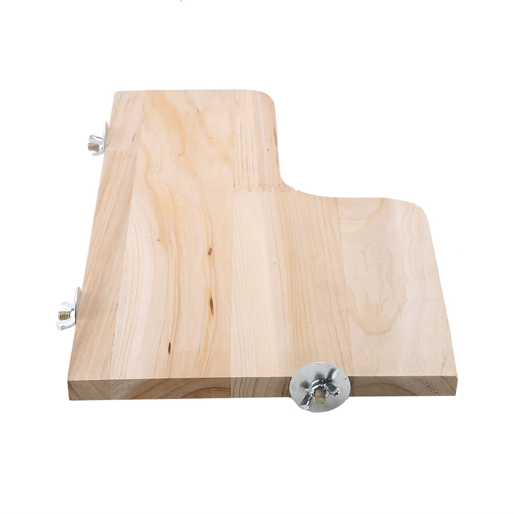 Wooden Springboard For Hamsters & Small Pets - Natural Climbing Platform Toy, Exercise Board For Squirrels, Parrots - View #2