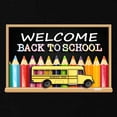 thumbnail image 3 of CafePress - WELCOME BACK TO SCHOOL BUS Zip Hoodie (Dark) - Zip Hoodie, Classic Hooded Sweatshirt with Metal Zipper, 3 of 4
