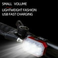 thumbnail image 3 of Lámpara para bicicleta Luz de bicicleta recargable por USB Luz de bicicleta delantera Luz de adverte TOMSHOO Lámpara para bicicleta, 3 of 7